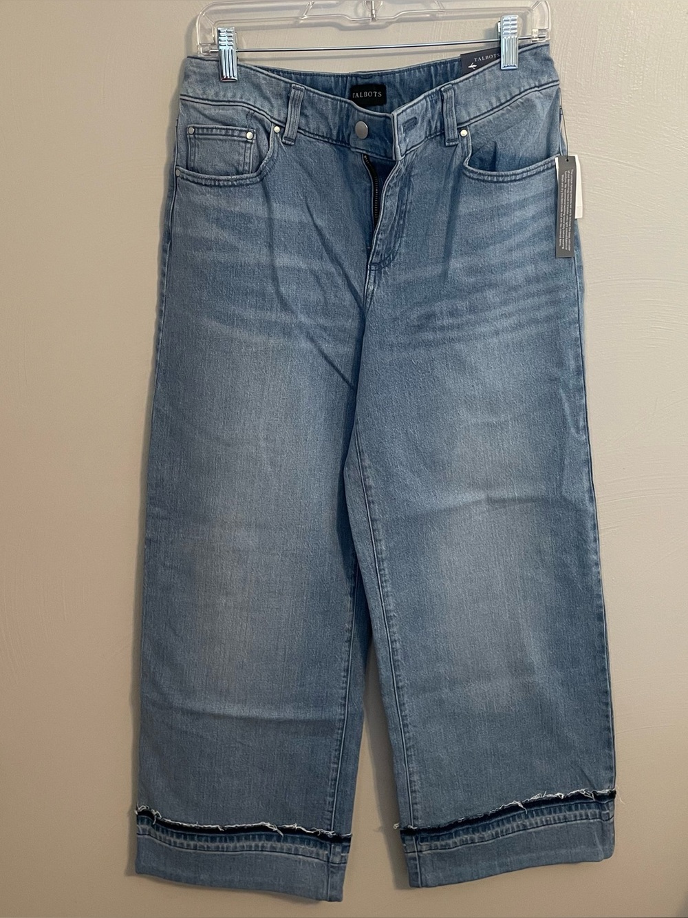 Talbots Relaxed Trouser Jean Size 6P New With Tags